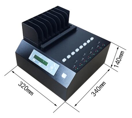 1對(duì)7口硬盤(pán)拷貝機(jī)系統(tǒng)批量拷貝復(fù)制